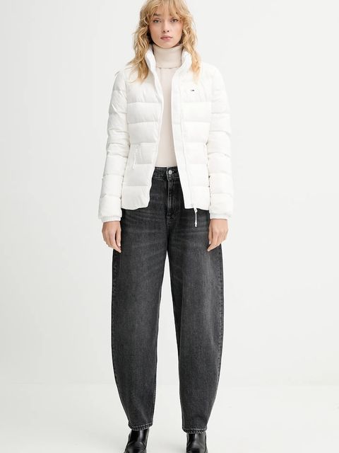 Tommy Jeans kurtka puchowa kolor biały zimowa DW0DW21618 - zdjęcie produktu nr 2