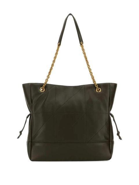 Saint Laurent Jamie leather tote bag - Green - zdjęcie produktu nr 2