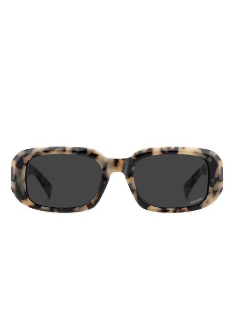 MISSONI EYEWEAR logo-engraved sunglasses - Brown - zdjęcie produktu nr 1