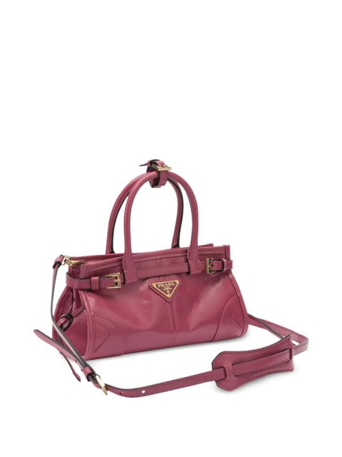 Prada buckle leather shoulder bag - Pink - zdjęcie produktu nr 1