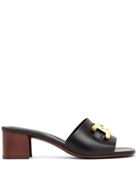 Tod's 55mm Kate leather sandals - Black - zdjęcie produktu nr 1