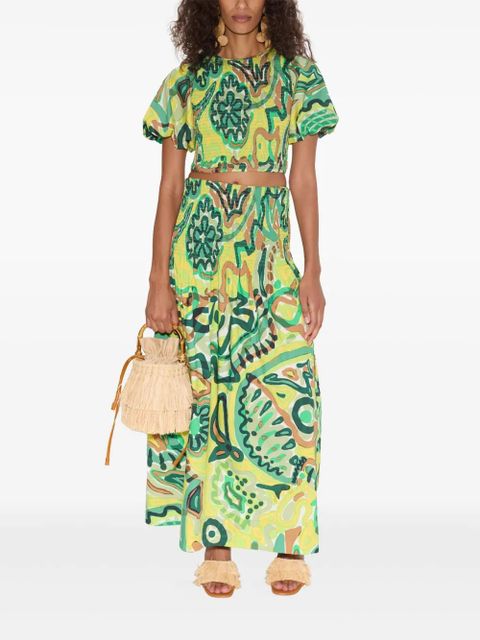 Simon Miller Flor skirt - Green - zdjęcie produktu nr 2