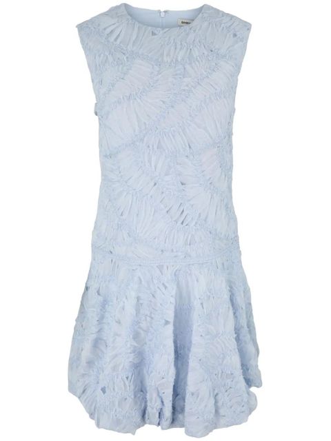 Simkhai Vallan ruffle-detail minidress - Blue - zdjęcie produktu nr 1
