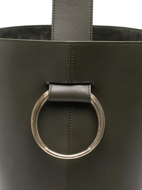 Victoria Beckham Dia ring bucket bag - Green
