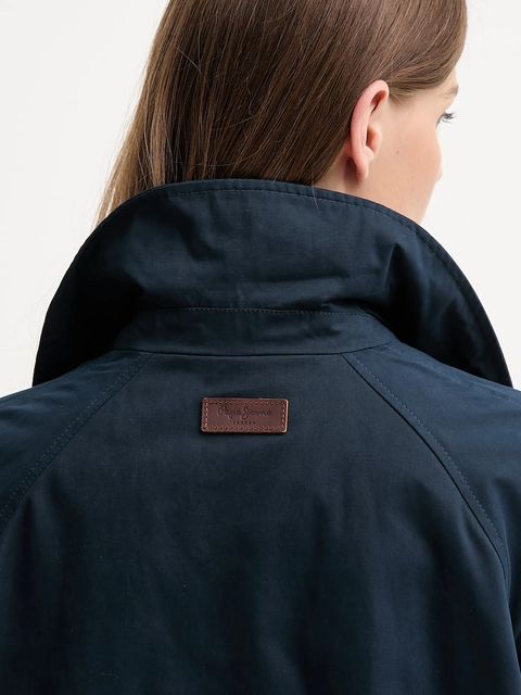 Pepe Jeans trencz kolor granatowy PL4024349