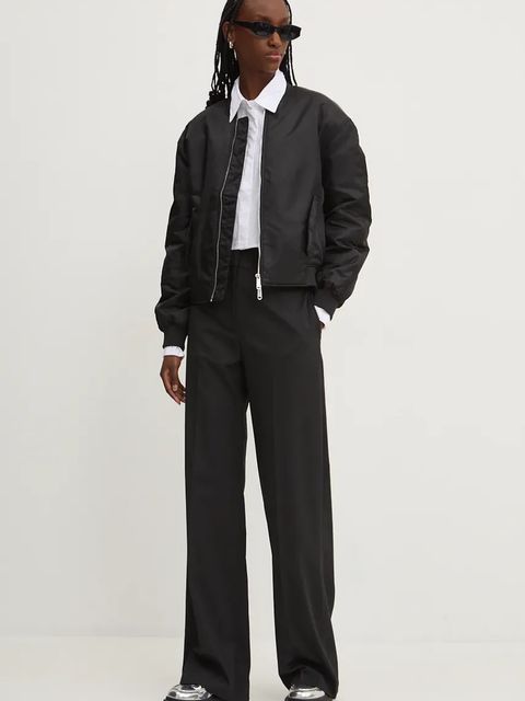 HUGO spodnie z domieszką wełny - zdjęcie produktu nr 1