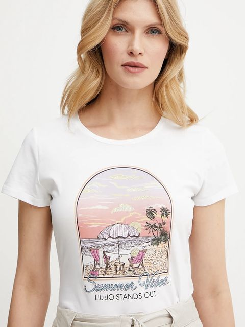 Liu Jo t-shirt bawełniany
