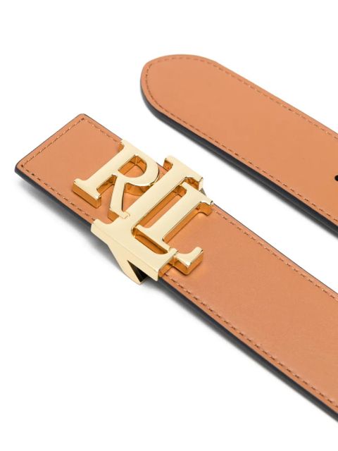 Lauren Ralph Lauren logo-buckle belt - Neutrals