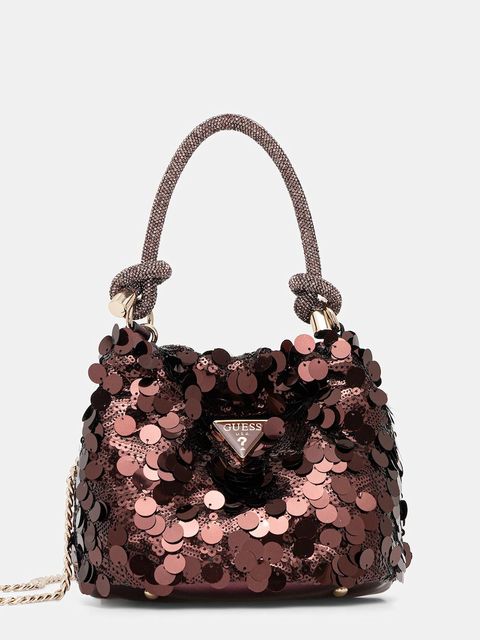 Guess torebka HOLIDAY kolor bordowy HWEG95 38750 - zdjęcie produktu nr 1