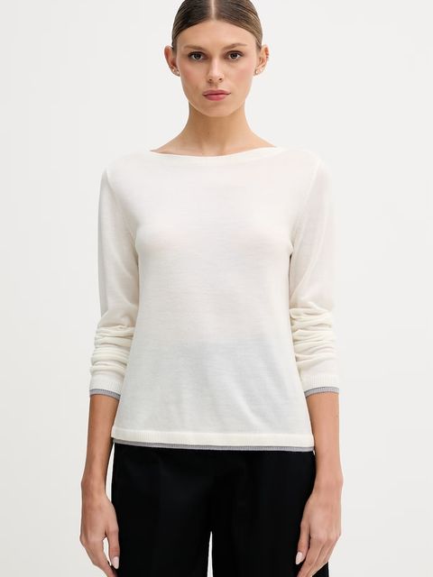 United Colors of Benetton sweter damski wełniany - zdjęcie produktu nr 2