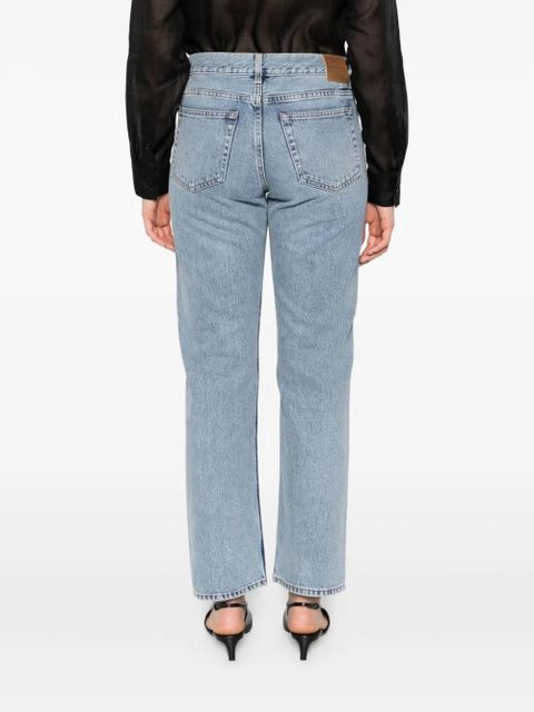 TOTEME five-pocket organic-cotton jeans - Blue