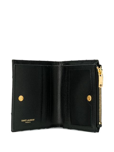 Saint Laurent Cassandre cardholder - Black