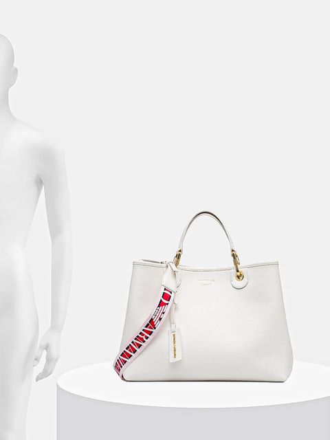 Emporio Armani torebka kolor biały EW000360 AF12103
