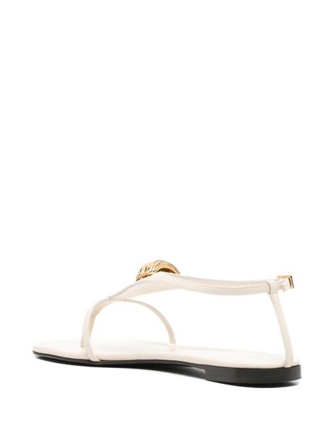 Giuseppe Zanotti flat sandals - Neutrals