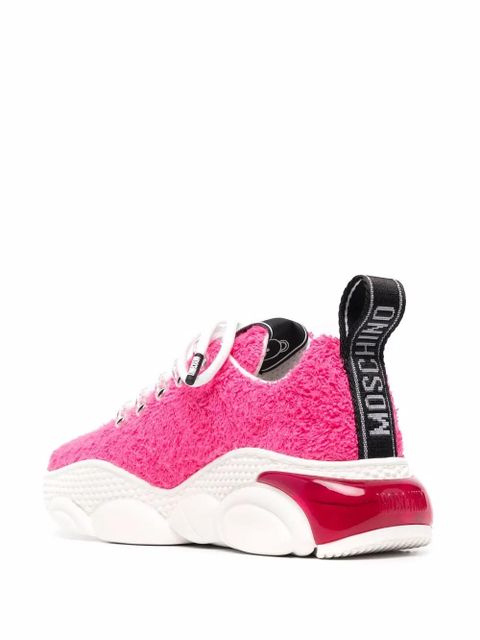 Moschino Terry Cloth Teddy Bubble sneakers - Pink