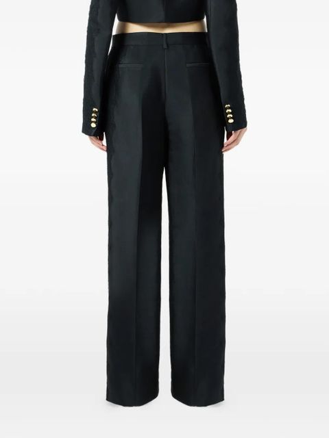 Blumarine wide-leg trousers - Black