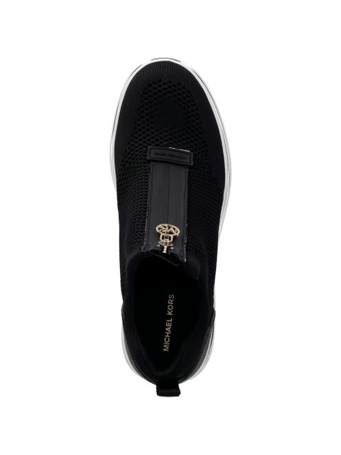 Michael Kors Emmy zip slip-on sneakers - Black