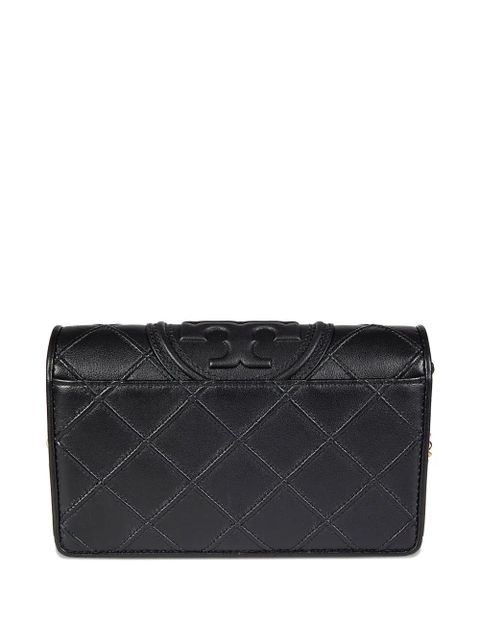 Tory Burch Fleming Soft quilted chain shoulder bag - Black - zdjęcie produktu nr 2