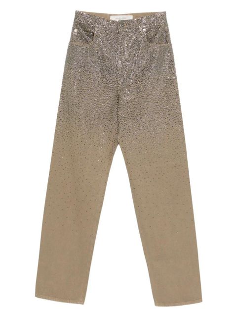 Golden Goose Swarovski-crystal-embellished jeans - Neutrals - zdjęcie produktu nr 1