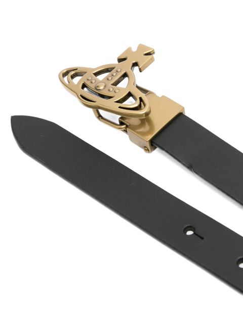 Vivienne Westwood Line Orb-buckle belt - Black - zdjęcie produktu nr 2