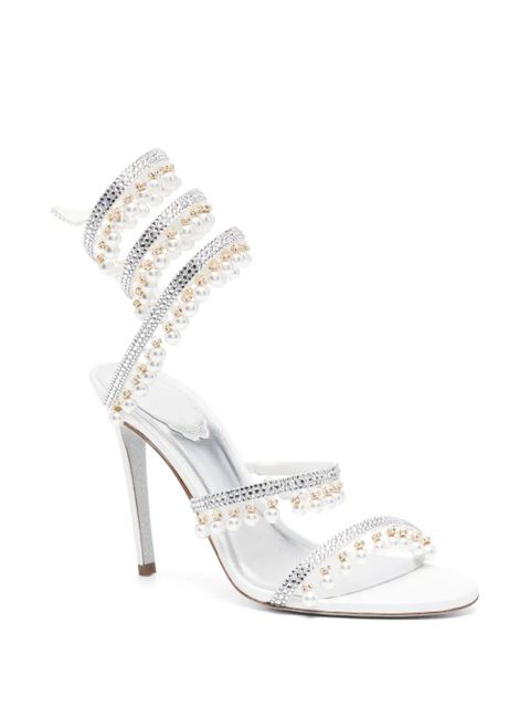 René Caovilla 105mm Chandelier sandals - Silver - zdjęcie produktu nr 2