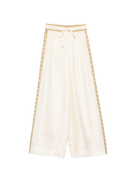 ZIMMERMANN Luna Retro trousers - Neutrals - zdjęcie produktu nr 1