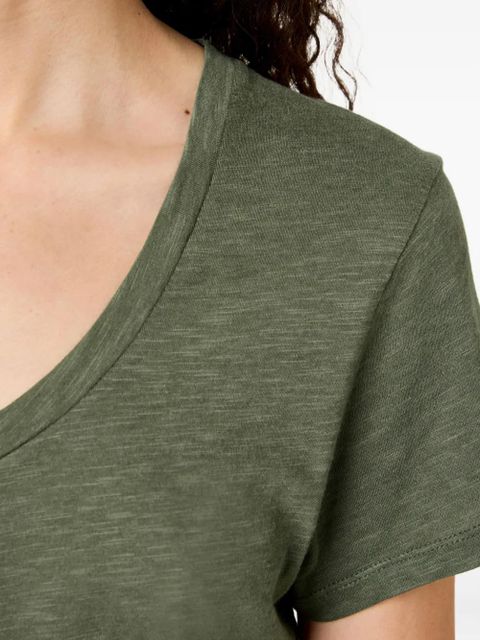 American Vintage Jacksonville short-sleeves scoop-neck T-shirt - Green