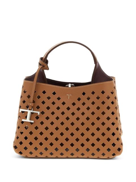 Tod's Apa Micro openwork handbag - Brown - zdjęcie produktu nr 1