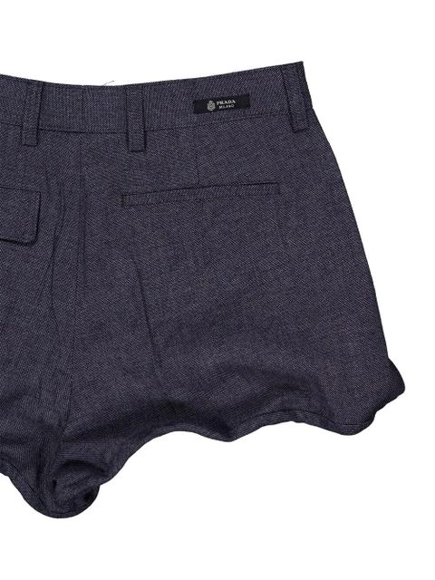 Prada wool shorts - Blue