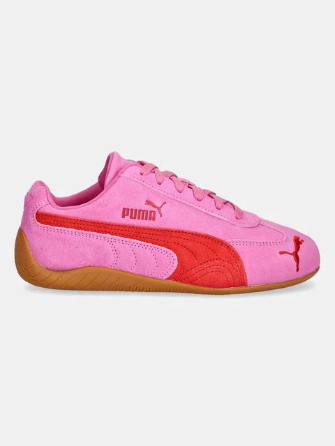 Puma sneakersy zamszowe Speedcat OG kolor różowy 398846 - zdjęcie produktu nr 2