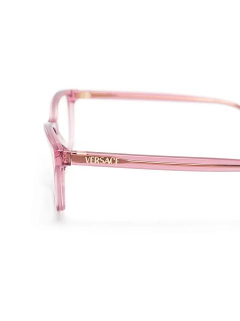 Versace Eyewear square-frame glasses - Pink