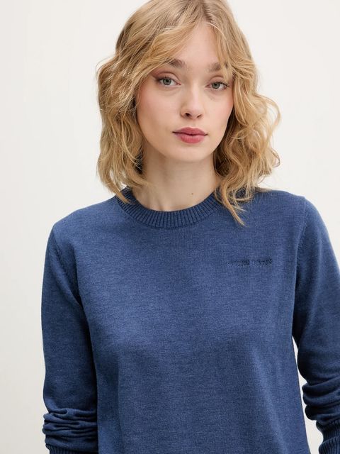 Guess Jeans sweter z domieszką wełny