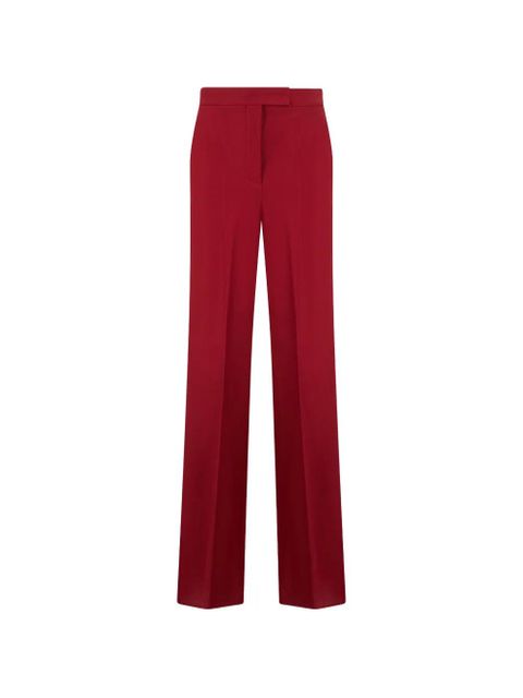 Max Mara high-waisted cotton trousers - Red - zdjęcie produktu nr 1