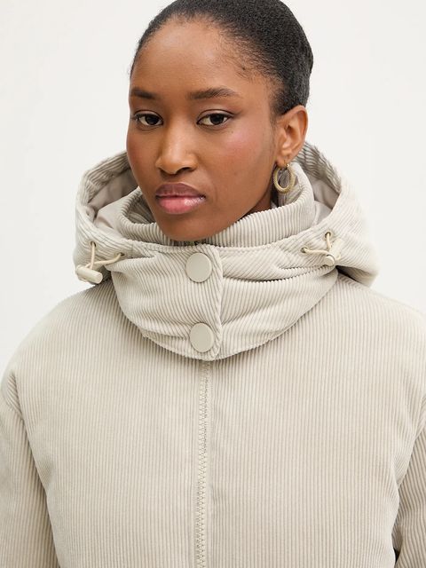 Armani Exchange kurtka kolor beżowy zimowa XW000708 AF16202