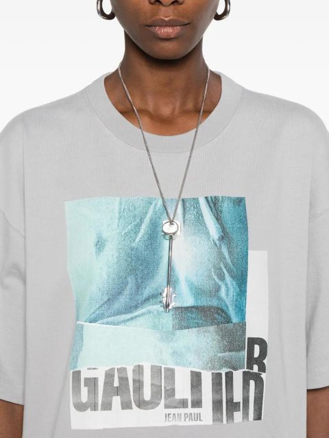 Jean Paul Gaultier graphic-print T-shirt - Grey