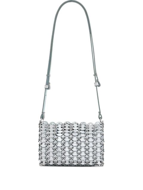 Rabanne chainmail-effect shoulder bag - Blue - zdjęcie produktu nr 1