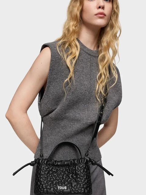 Tous torebka PUFFY BEAR kolor czarny 2002188151