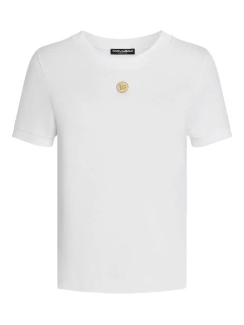 Dolce & Gabbana Medal T-shirt - White - zdjęcie produktu nr 1