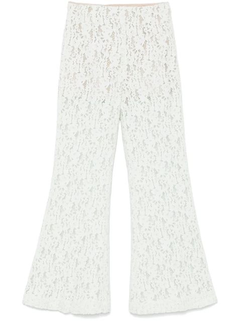 TWINSET lace trousers - Green - zdjęcie produktu nr 1