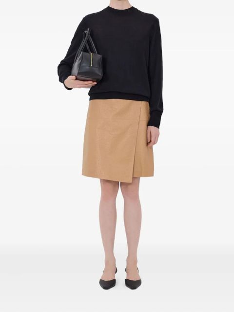 LouLou de Saison drop shoulder ribbed knitwear - Black - zdjęcie produktu nr 2