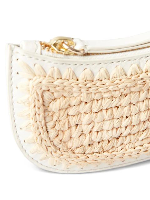 Claudie Pierlot woven-panel wallet - Neutrals