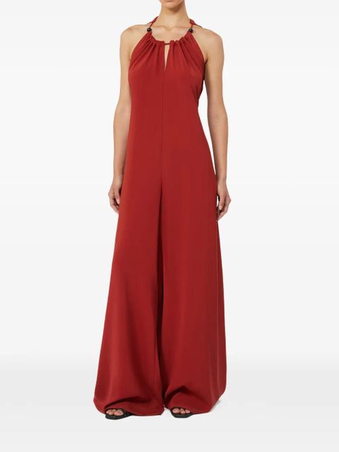 Max Mara flowing envers satin jumpsuit - Red - zdjęcie produktu nr 2