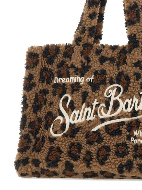 MC2 Saint Barth logo-embroidered tote bag - Brown