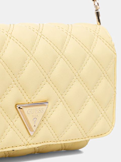 Guess kopertówka GIULLY kolor żółty HWQG87 48750