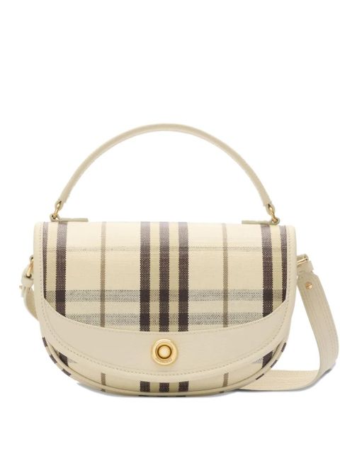 Burberry Highlands plaid tote bag - Neutrals - zdjęcie produktu nr 1