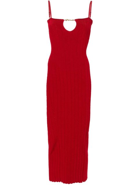Jacquemus La Robe Sierra midi dress - Red