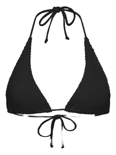Bond-eye SOFIE triangle bikini top - Black