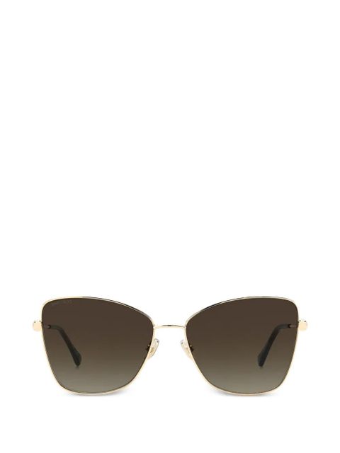 Jimmy Choo square-frame sunglasses - Gold - zdjęcie produktu nr 1