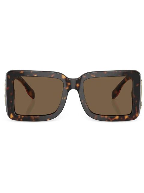 Burberry Eyewear TB-motif square-frame sunglasses - Brown - zdjęcie produktu nr 1
