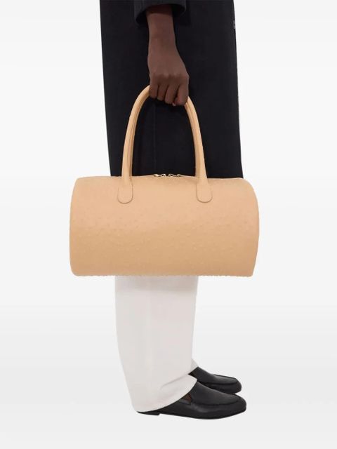 LouLou de Saison Alister leather shoulder bag - Brown